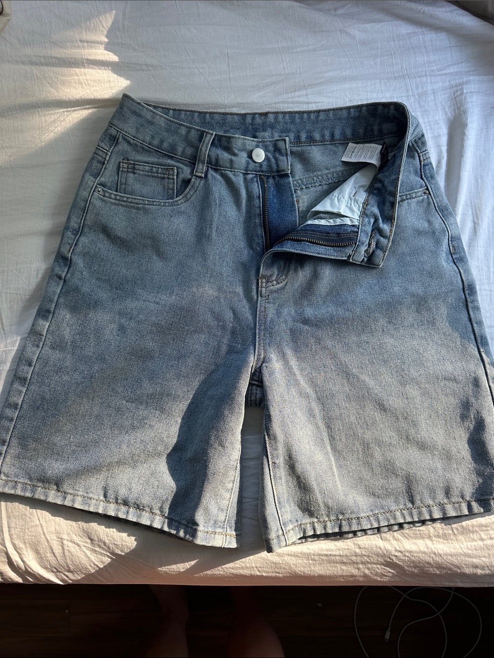 Women’s Denim Shorts - Light Blue